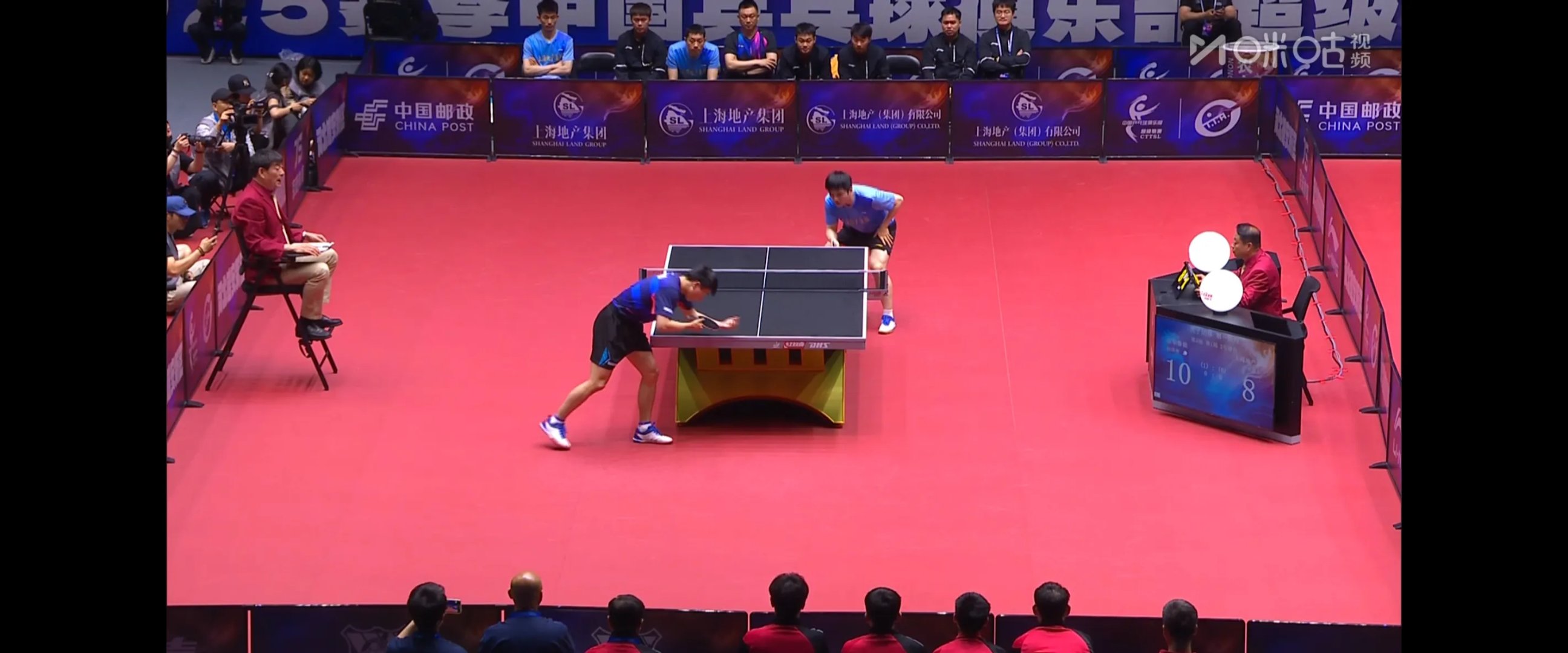 奥地利乒乓球队血洗日本乒乓球队，许昕统治全场的简单介绍
