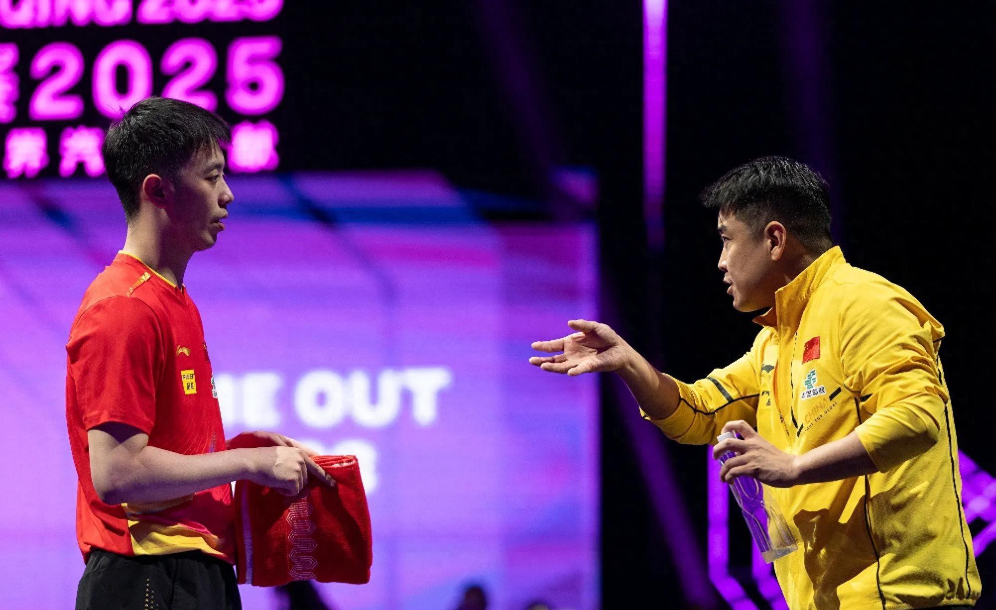 比利时乒乓球队鏖战英国乒乓球队，王皓爆发神勇的简单介绍