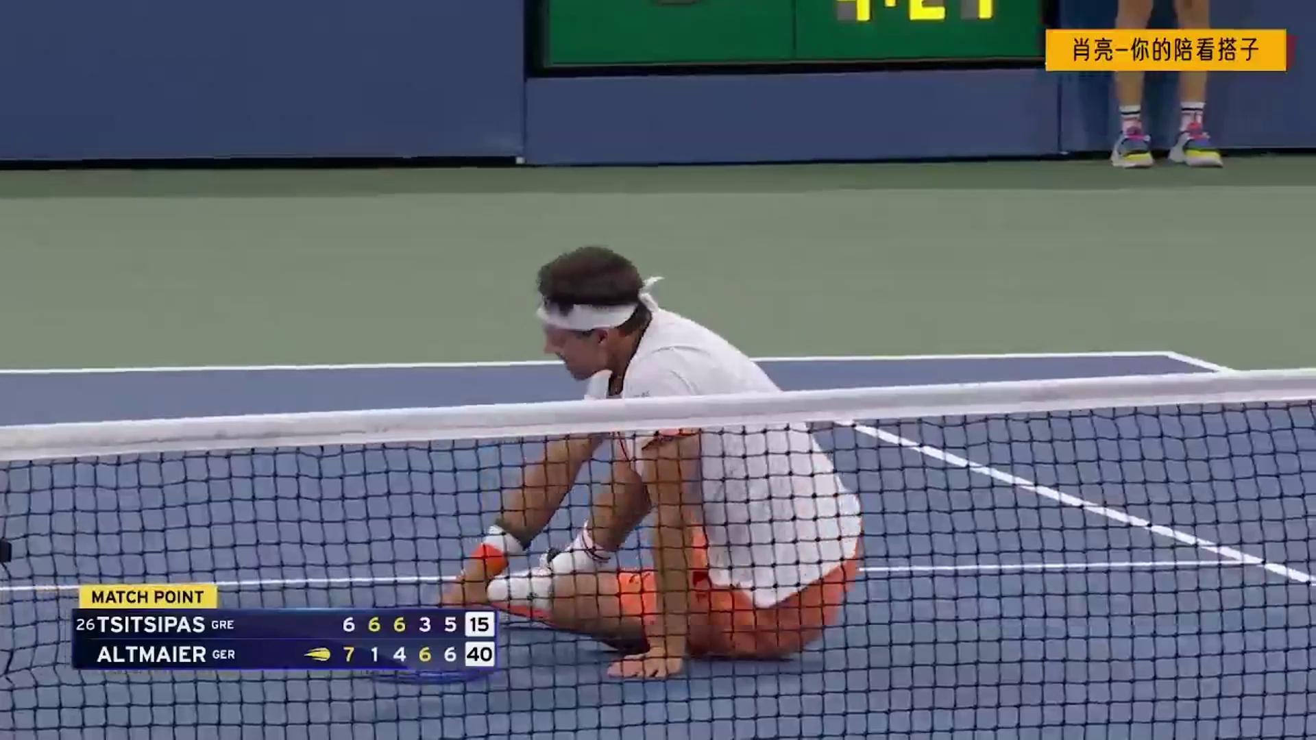 法国网球队绝杀日本网球队，西西帕斯关键制胜