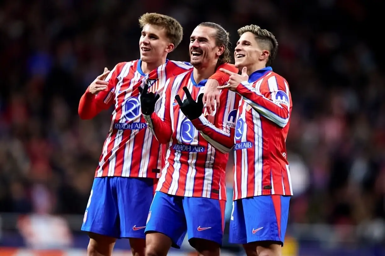 马德里竞技横扫马赛，罗德里惊艳四座