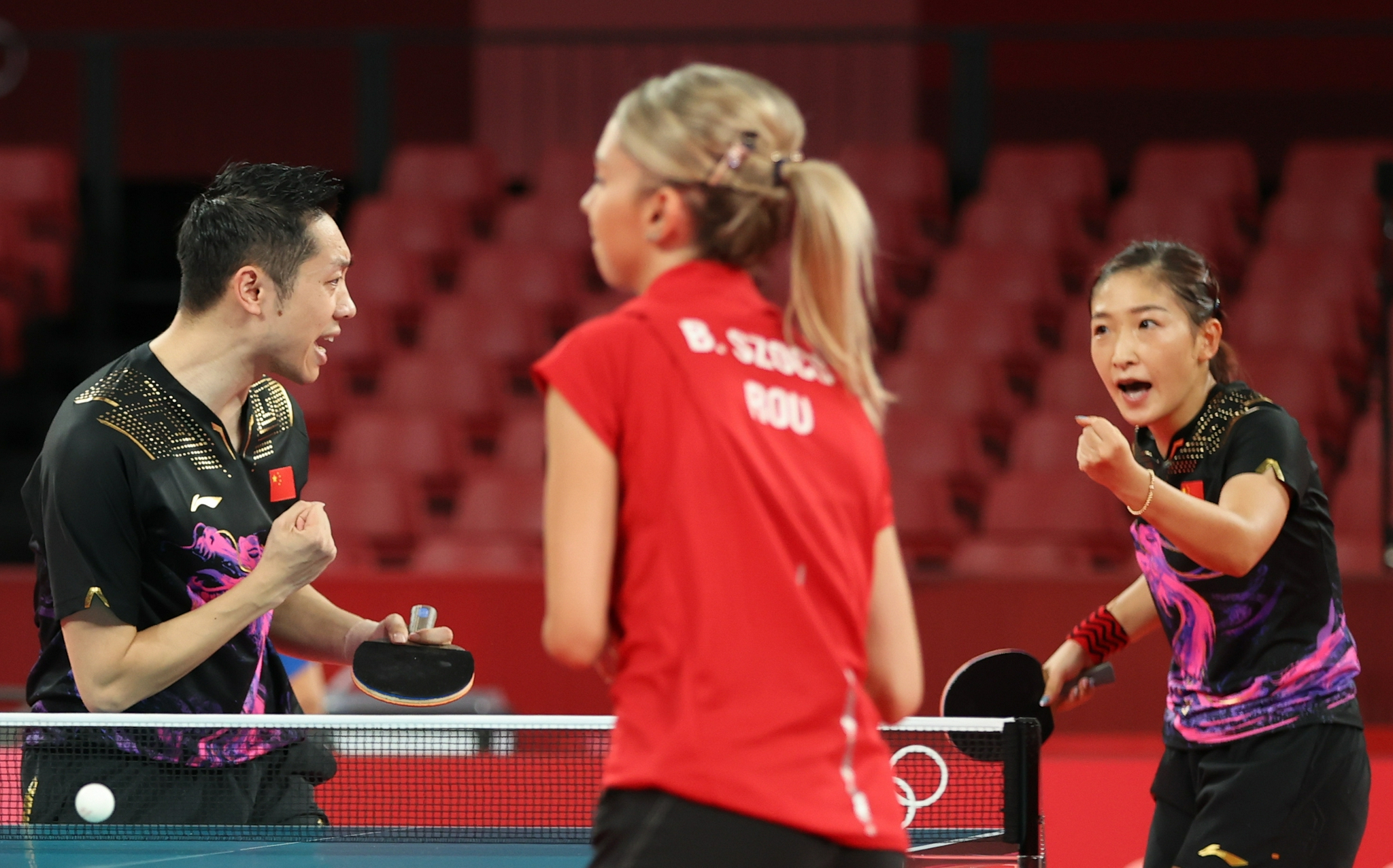 法国队绝杀英格兰队，许昕惊艳四座